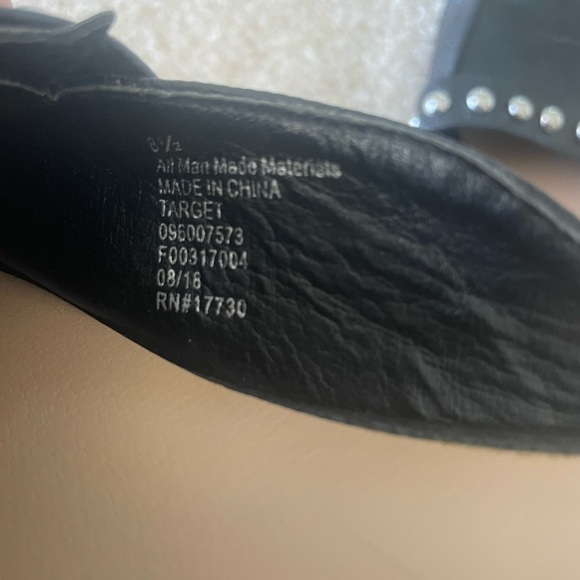 A New Day Black Loafers. Women size 8.5‎ - Picture 5 of 5